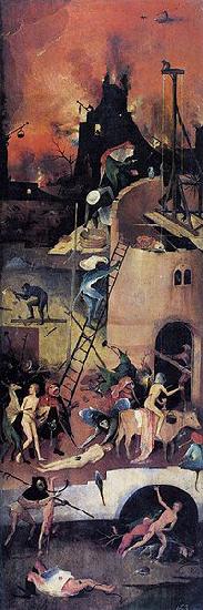 Hieronymus Bosch Hell. Germany oil painting art